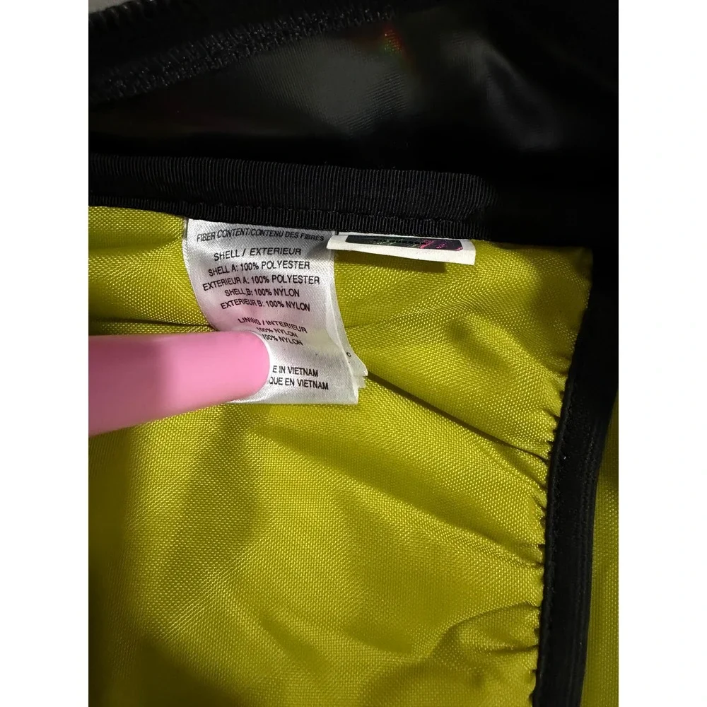 The North Face Hot Shot Backpack Black Unisex OS Grey Yellow Pink Technical